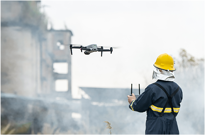 Autel evo lite enterprise application Emergency Rescue