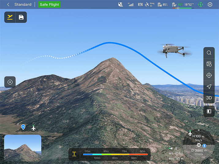 Autel Max 4N Terrain Mission